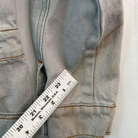 Signature 8 Women's Urban Streetwear Denim Jumpsuit Boiler Suit L Street **READ! - Picture 4 of 13